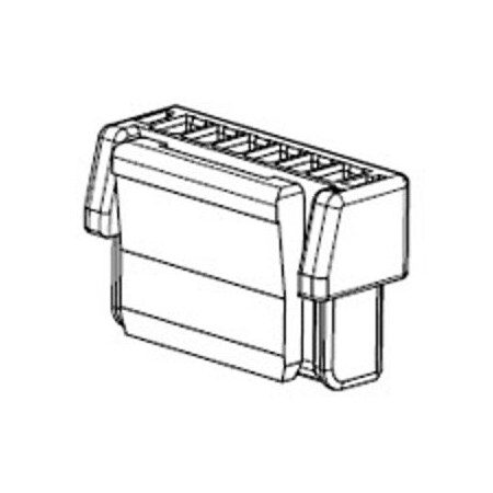 Molex Board Connector, 3 Contact(S), 1 Row(S), Female, 0.049 Inch Pitch, Crimp Terminal, Locking, Natural 5041930300